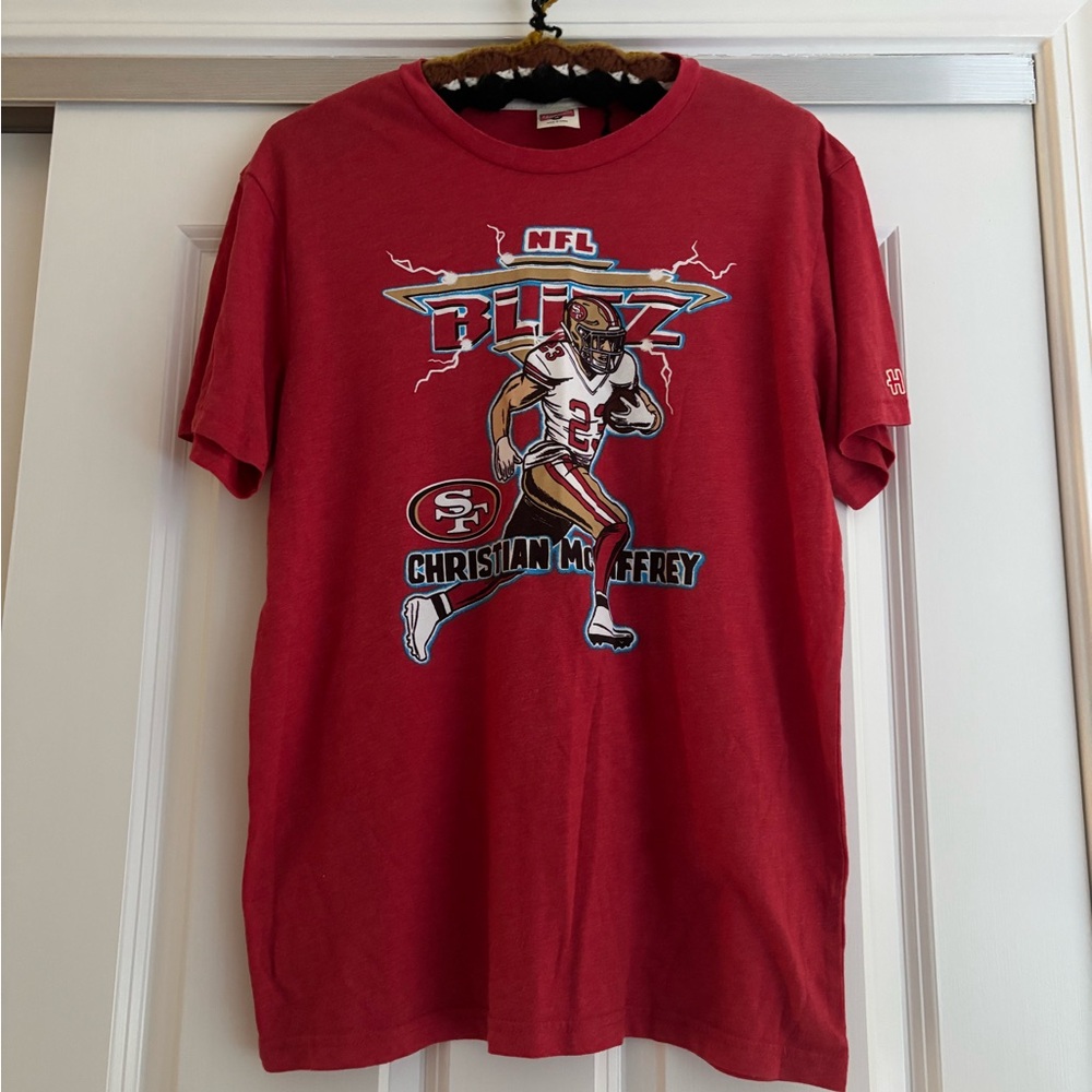 Homage - NFL Blitz 49ers Graphic Tee Christian McCaffrey